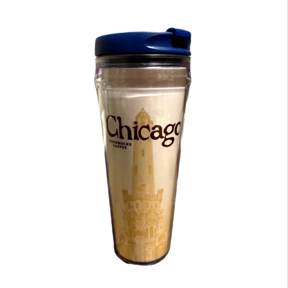 Starbucks Collectable Chicago Tumbler with - Picture 1 of 4